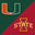 Will Miami and Iowa State combine for 57 or more points?