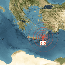 Another 5.0 or above earthquake in Greece by September 30?