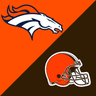Will the Broncos and Browns combine for 42 or more points?