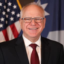 Tim Walz in jail by...?
