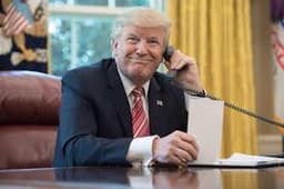 Trump x Elon talk today?