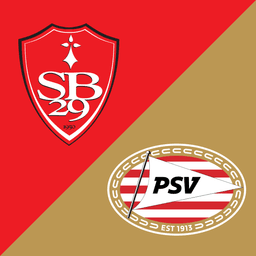 Will the match between Stade Brestois and PSV end in a draw?