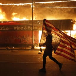 US civil war in 2025?