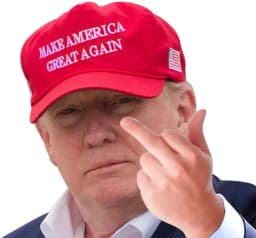 Will Trump flip the bird again in 2026?