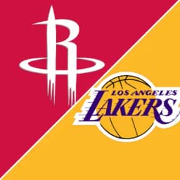 NBA Playoffs: Rockets vs. Lakers Total Games O/U