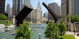 Will the highest temperature in Chicago be between 44-45°F on April 28?