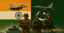 India-Pakistan declare war before June?