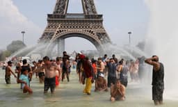 Paris heat wave by July 31?