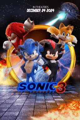 Will 'Sonic 3' gross between $56-64m on 3-day opening weekend?