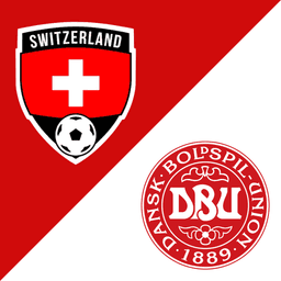 Will the match between Switzerland and Denmark end in a draw?