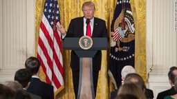 Will Trump say "AI" or "Artificial Intelligence" during his Thursday press conference?