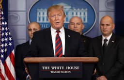 Will Trump say "Texas" during the announcement?