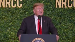 Will Trump say "Hamas" during NRCC Dinner on April 8?