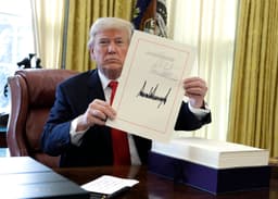 Will Trump say "Radical Left" during Signing tonight?