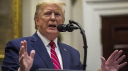 Will Trump say "Crypto" or "Bitcoin" during today's event with the Governor of Louisiana?