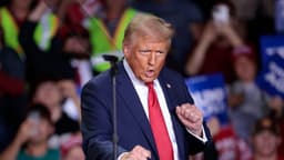 Will Trump say "crypto" or "Bitcoin" during victory rally?