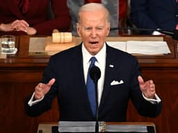 Will Biden say "Ukraine/Ukranian" three or more times during his State of the Union address?