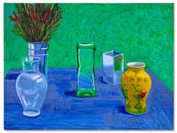 Will David Hockney's "Four Empty Vases" sell for $5m or more?