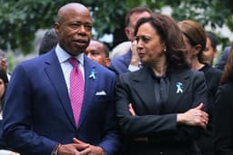 Kamala Harris calls on Eric Adams to resign by Friday?