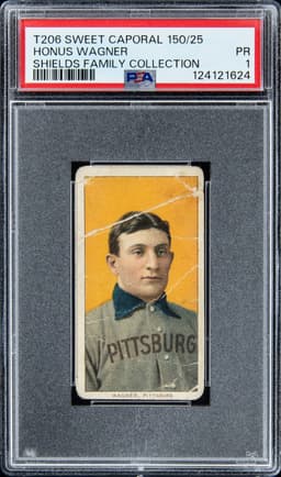Honus Wagner card sale >$3 million?