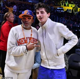 Will Timothée Chalamet attend the Knicks Game 1?