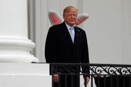 Will Trump dance during Easter lunch on April 1?