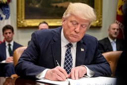 Will Trump sign a bill into law in his first week?