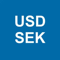 US Dollar / Swedish Krona (USD/SEK) Up or Down on July 30?