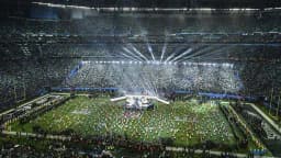 What song will be played first at the World Cup Halftime Show?