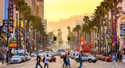 Will the highest temperature in Los Angeles be between 70-71°F on May 9?