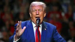 Will Trump say "Bidenomics" during Georgia speech on Oct 15?