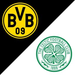 Will the match between Borussia Dortmund and Celtic end in a draw?