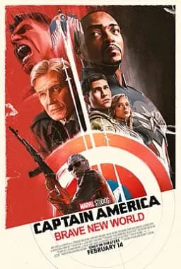 Will "Captain America: Brave New World" Rotten Tomatoes score be greater than 80?