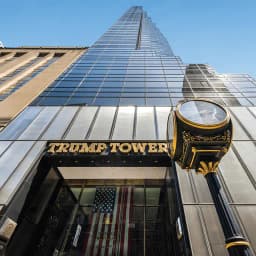 Will Trump say "Trump Strait" or "Strait of Trump" in May?