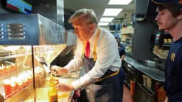Will Trump say "Hottest" during the McDonald's Summit on November 17?