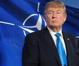 Will Trump say "Germany" during his meeting with the NATO Secretary General?