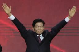 Will Kim Moon-soo win between 25% and 30% of the vote in the South Korea election?