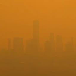 NYC Air Quality Index above 165 on June 8?
