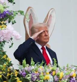 Will Trump say "Strait of Trump" or "Trump Strait" in April?