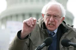 Will Bernie say "Musk" or "Zuckerberg" or "Bezos" 7+ times during CNN town hall on October 15?