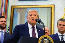 Will Trump say "Thousand" or "Million" or "Billion" 10+ times during announcement today?
