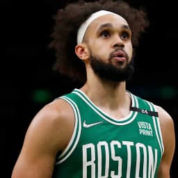 Will Derrick White score 20+ points against the Knicks?