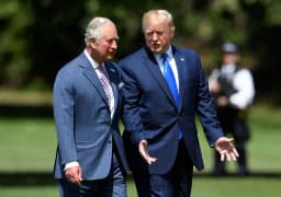 Will Trump say "God" or "Evil" during the UK state banquet on September 17?