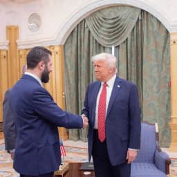 Will Trump and Ahmed al-Sharaa hug on Monday?