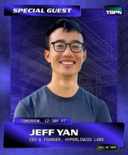 Will Jeff Yan say "Crash" during TBPN appearance on October 22?