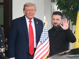 Will Trump say "Ukraine" or "Ukrainian" 10+ times during events with the President of Ukraine on October 17?