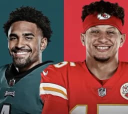 Will the number of Mahomes' and Hurts' combined touchdown passes in Super Bowl LVII be even or odd?