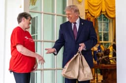 Will Trump say "Biden" during No Tax on Tips Roundtable?