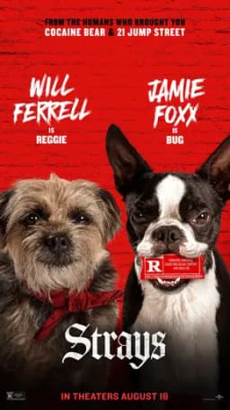 Will 'Strays' gross over $20m opening weekend?