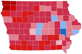 Will the Republican candidate win Iowa by 9.0-10.0%?